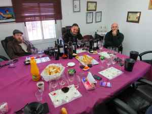 Teperberg Tasting with all the wines and Fricassee a person can dream for!