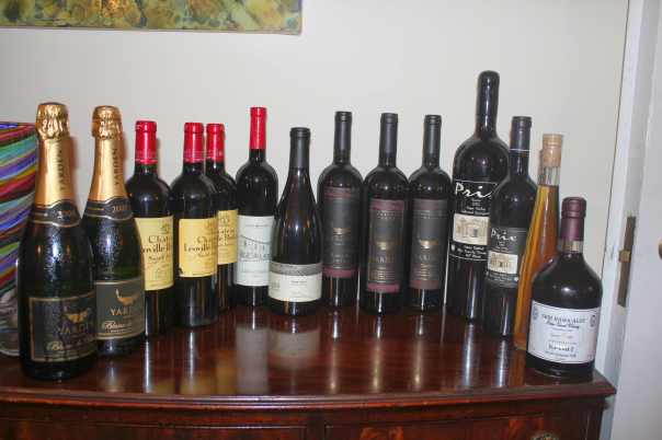 All the bottles
