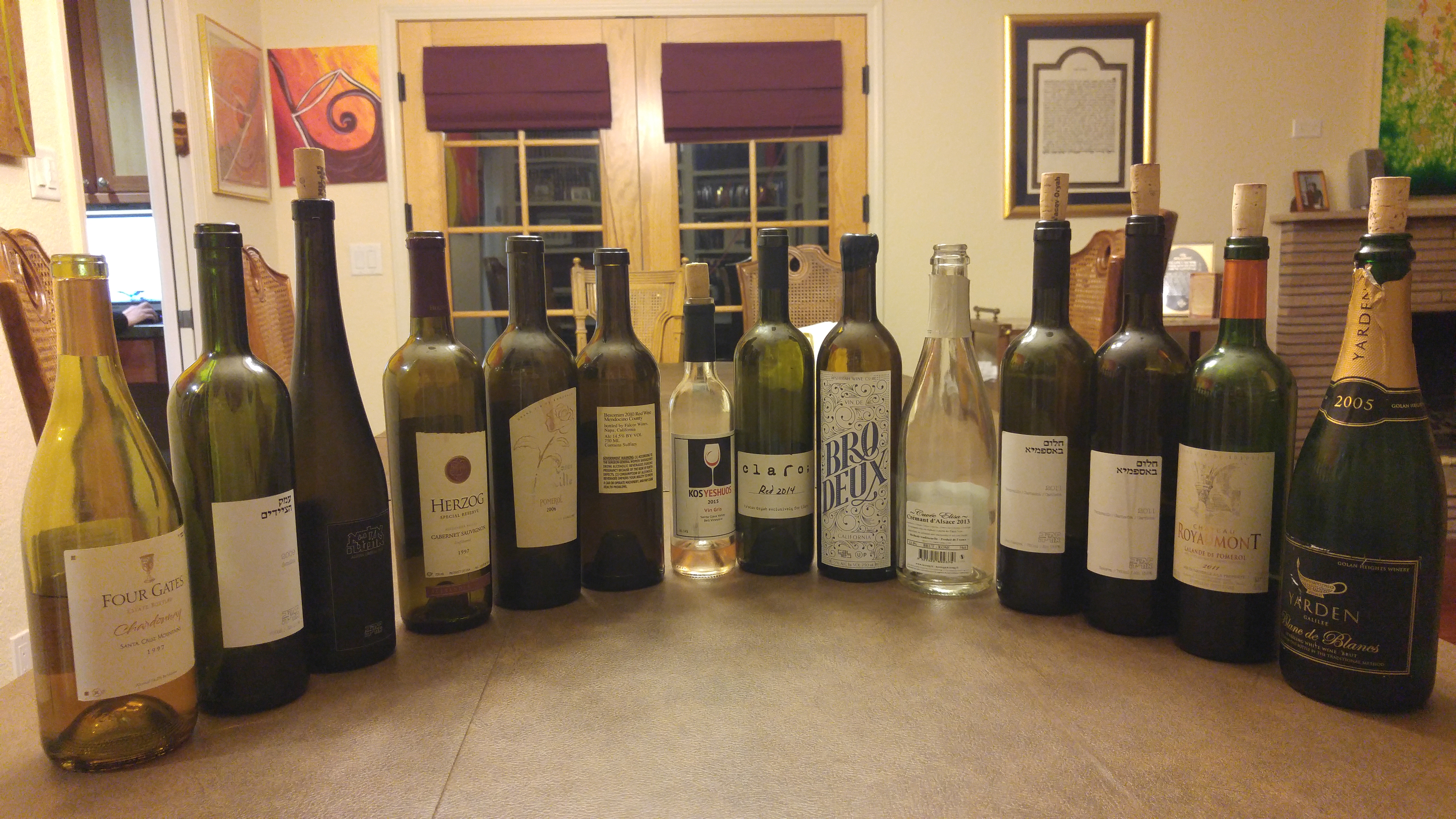 A Shabbat with Yaacov Oryah, his new and old wines, and friends