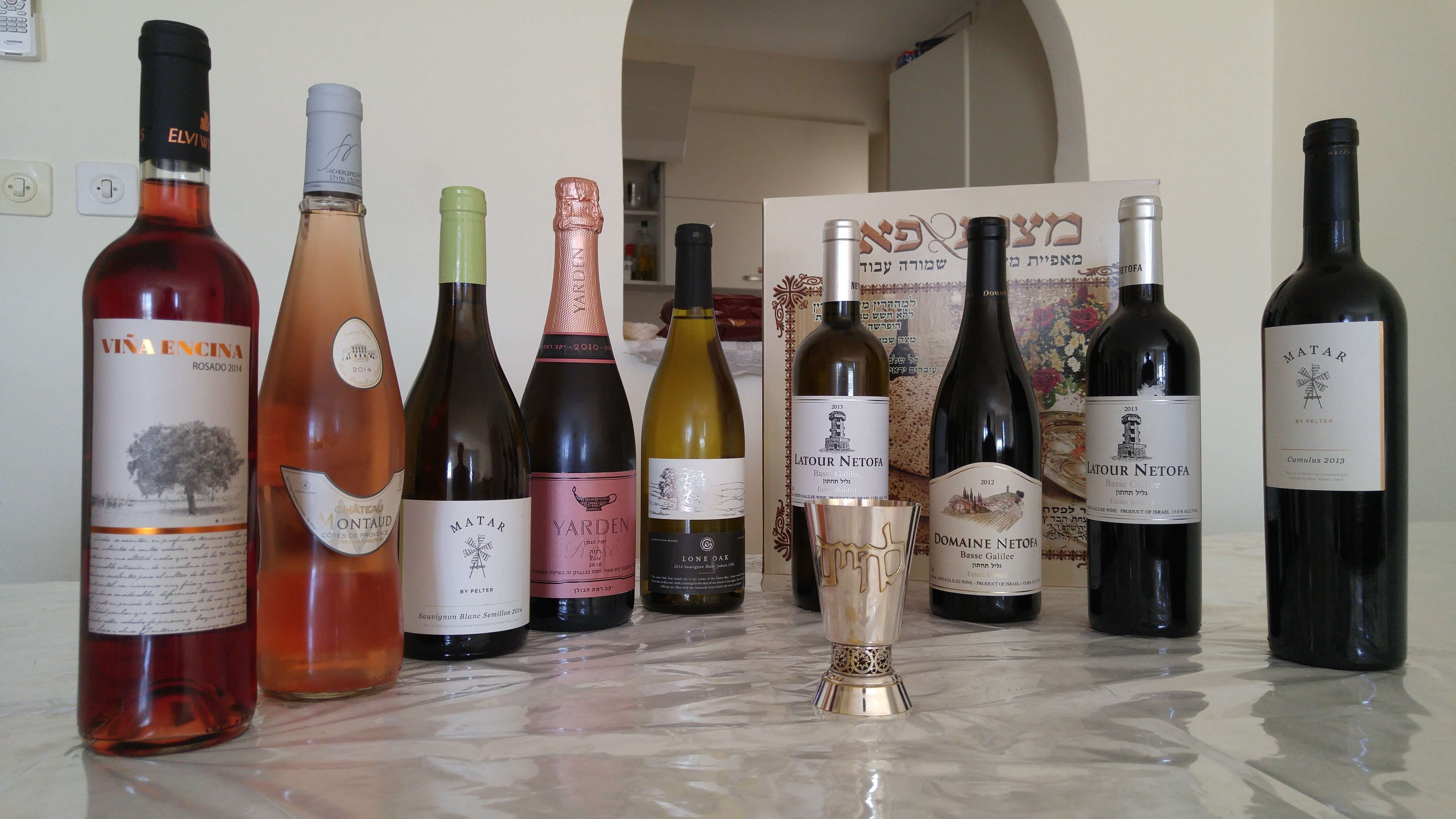 Last days of Passover – wines and all