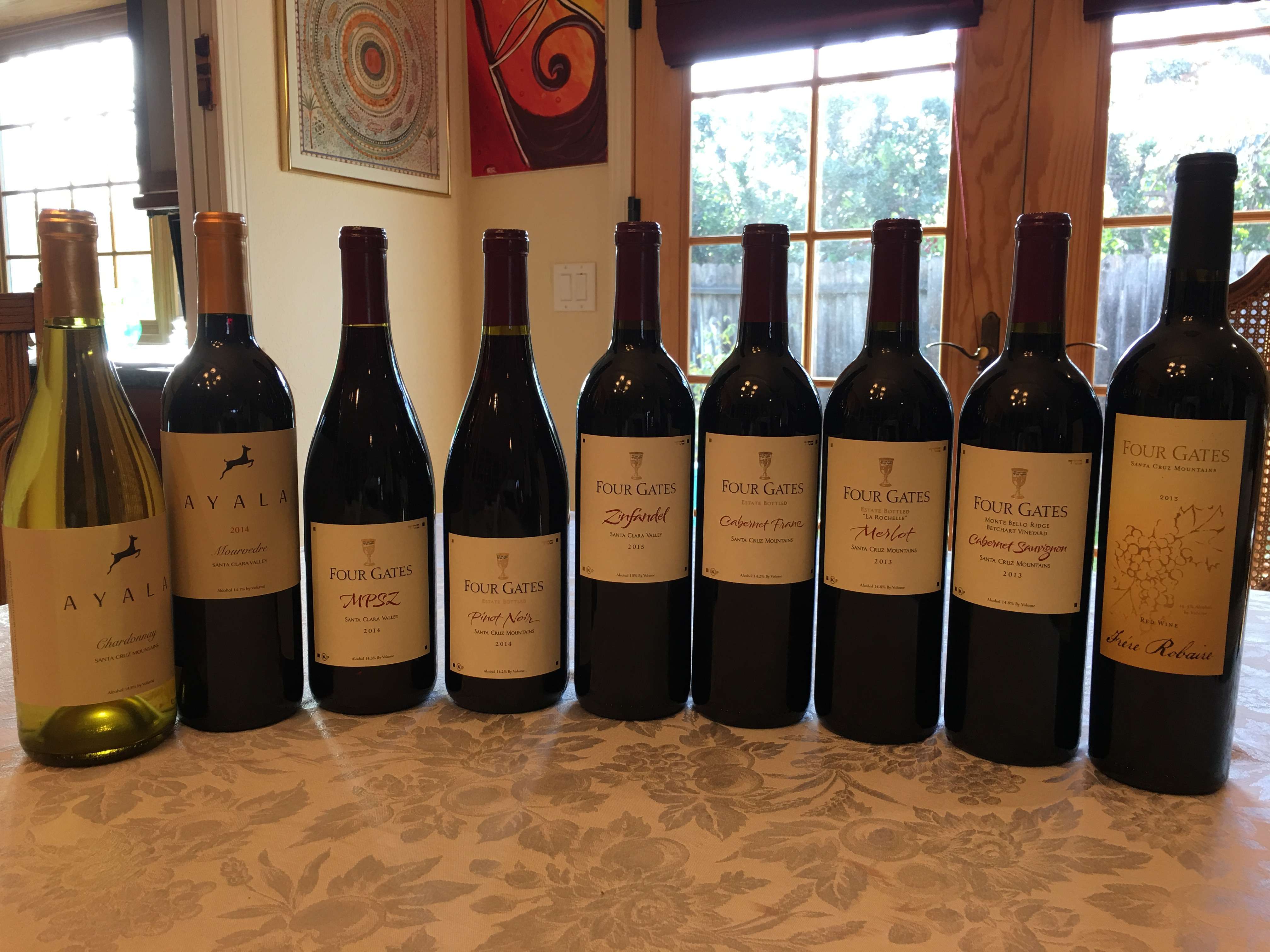 Four Gates Winery’s January 2018 new releases