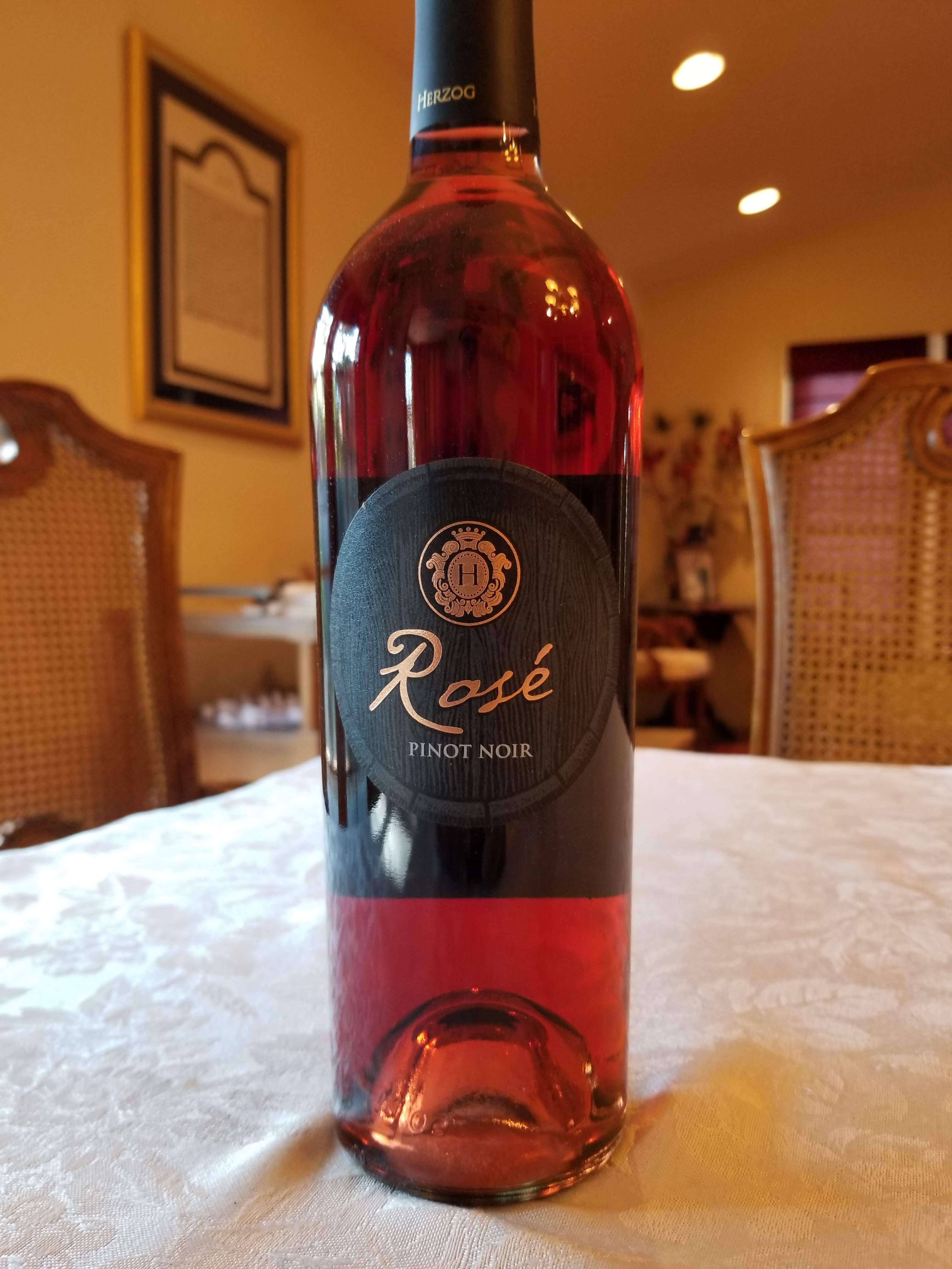 2017 Herzog Rose of Pinot Noir, Tasting Room Reserve, Clarksburg