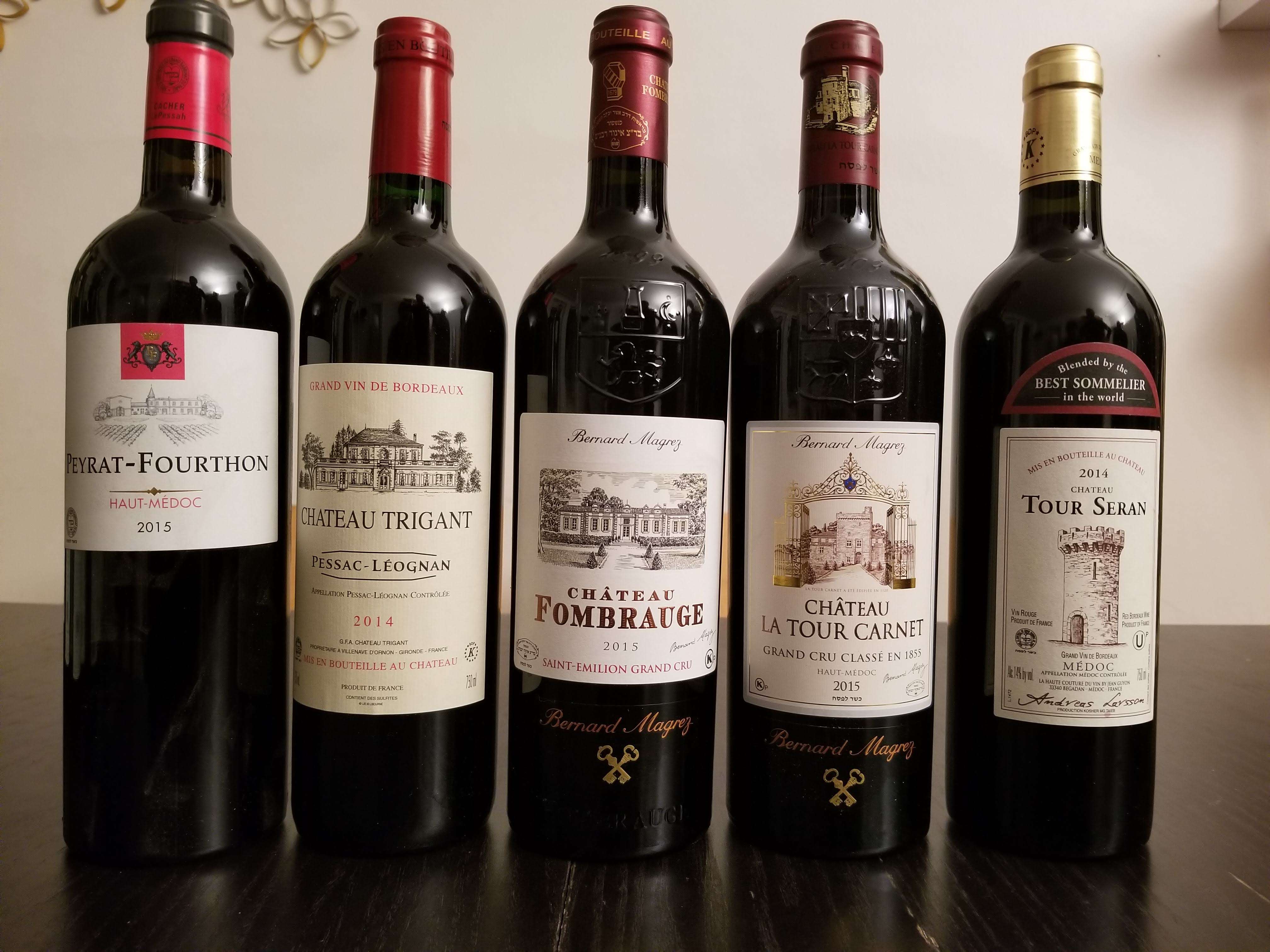 A wine tasting of some incredible 2015 and 2016 kosher French wines with Nathan Grandjean