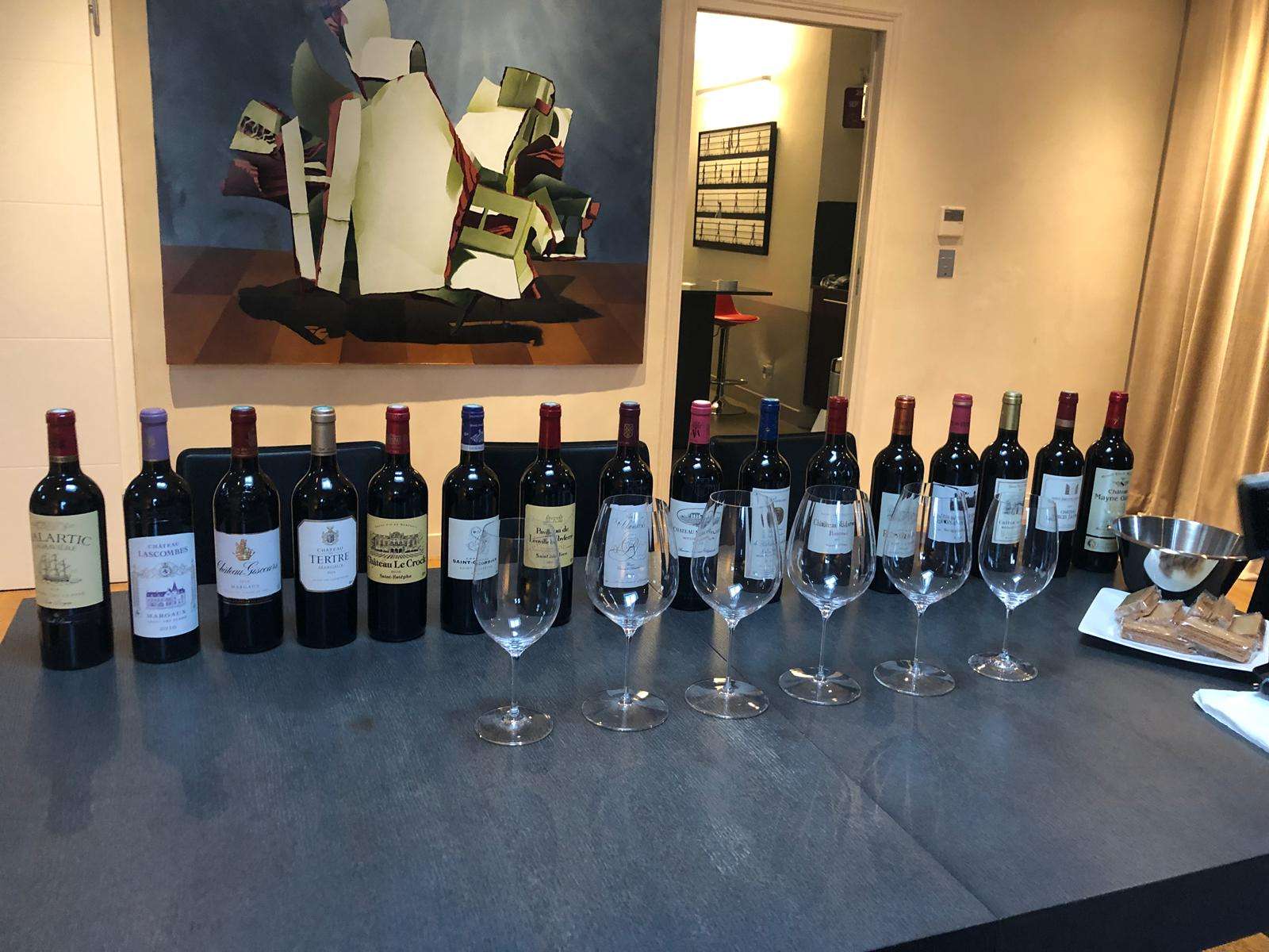 Tasting of Royal’s 2016 French wines in France