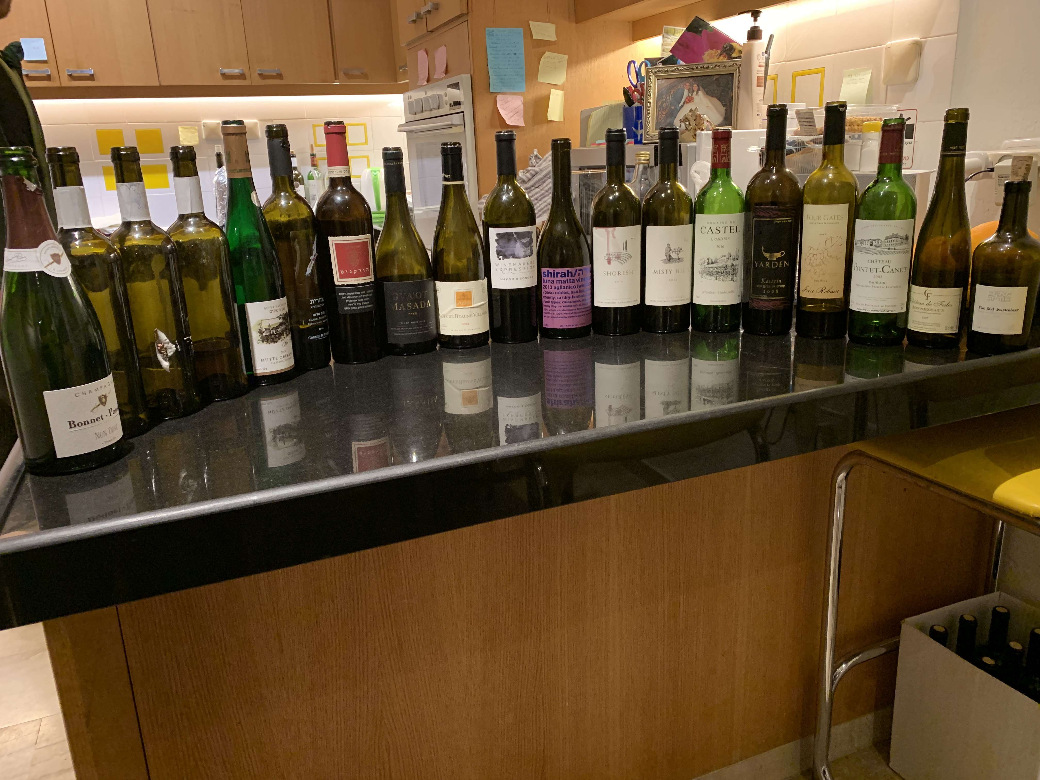 Yossie Comes for a Visit