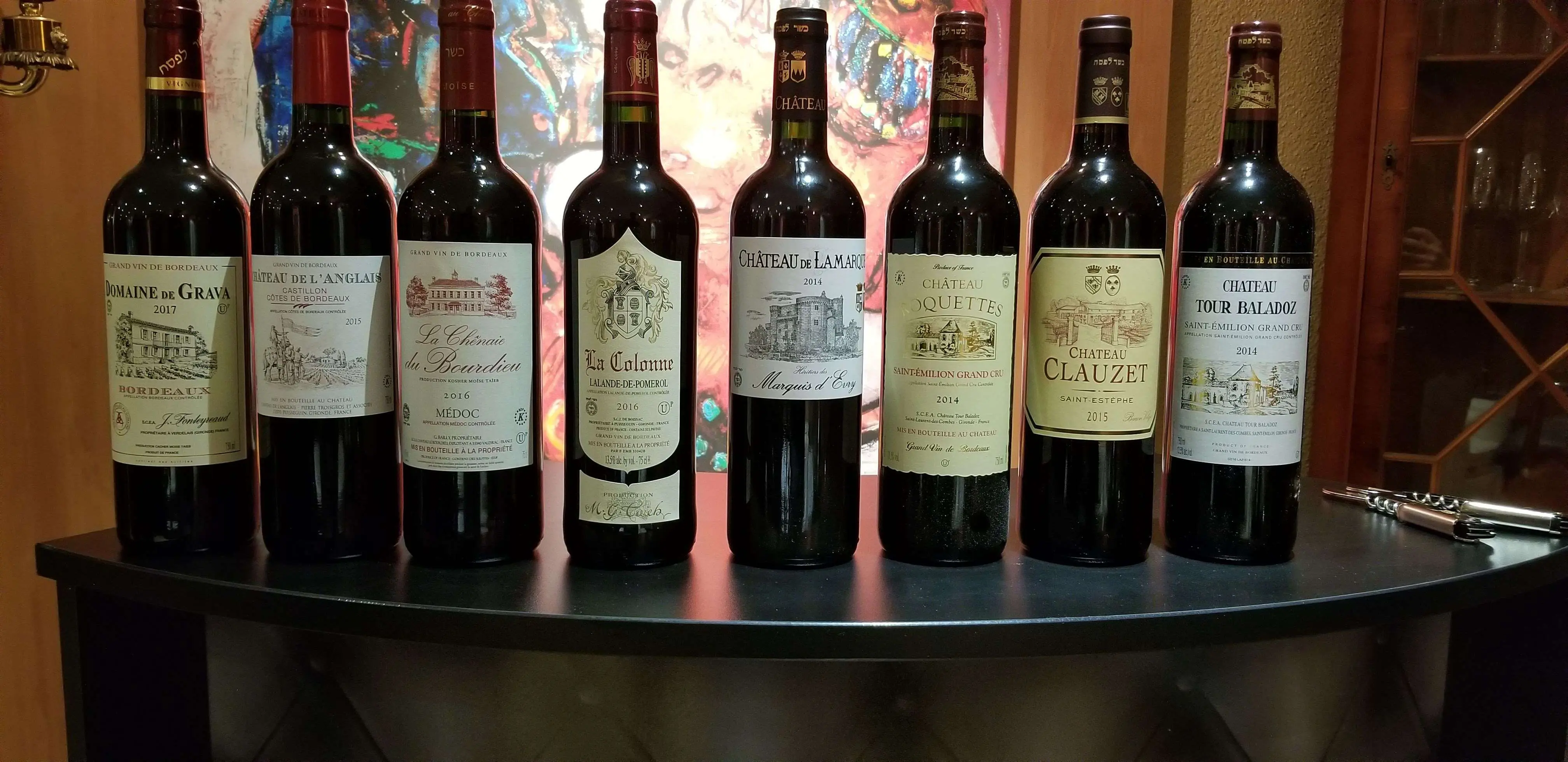 Taieb Wine Tasting in France, after four trains, two planes, and two automobiles