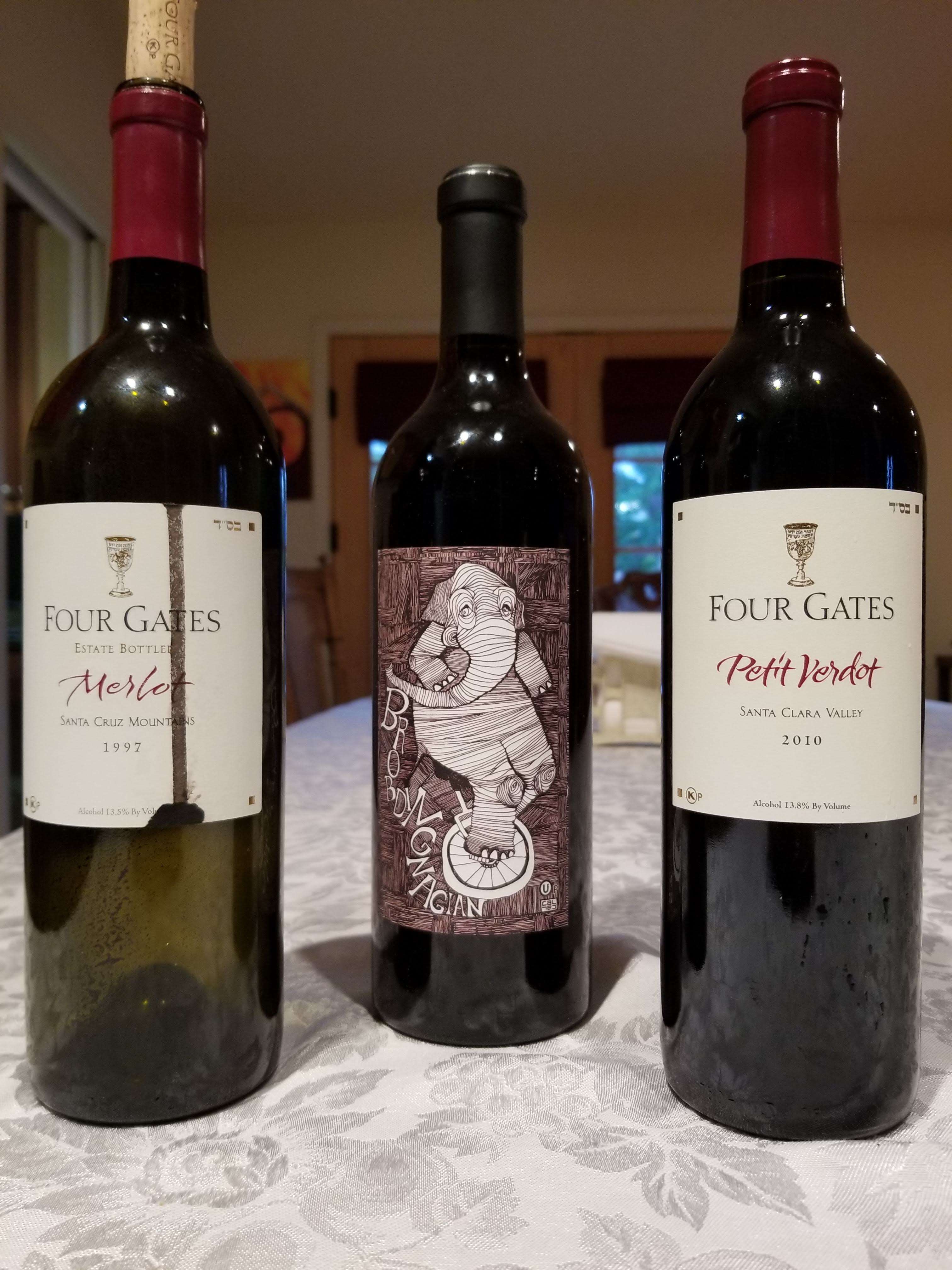 Some Four Gates & Brobdingnagian wines that continue to shine in their age