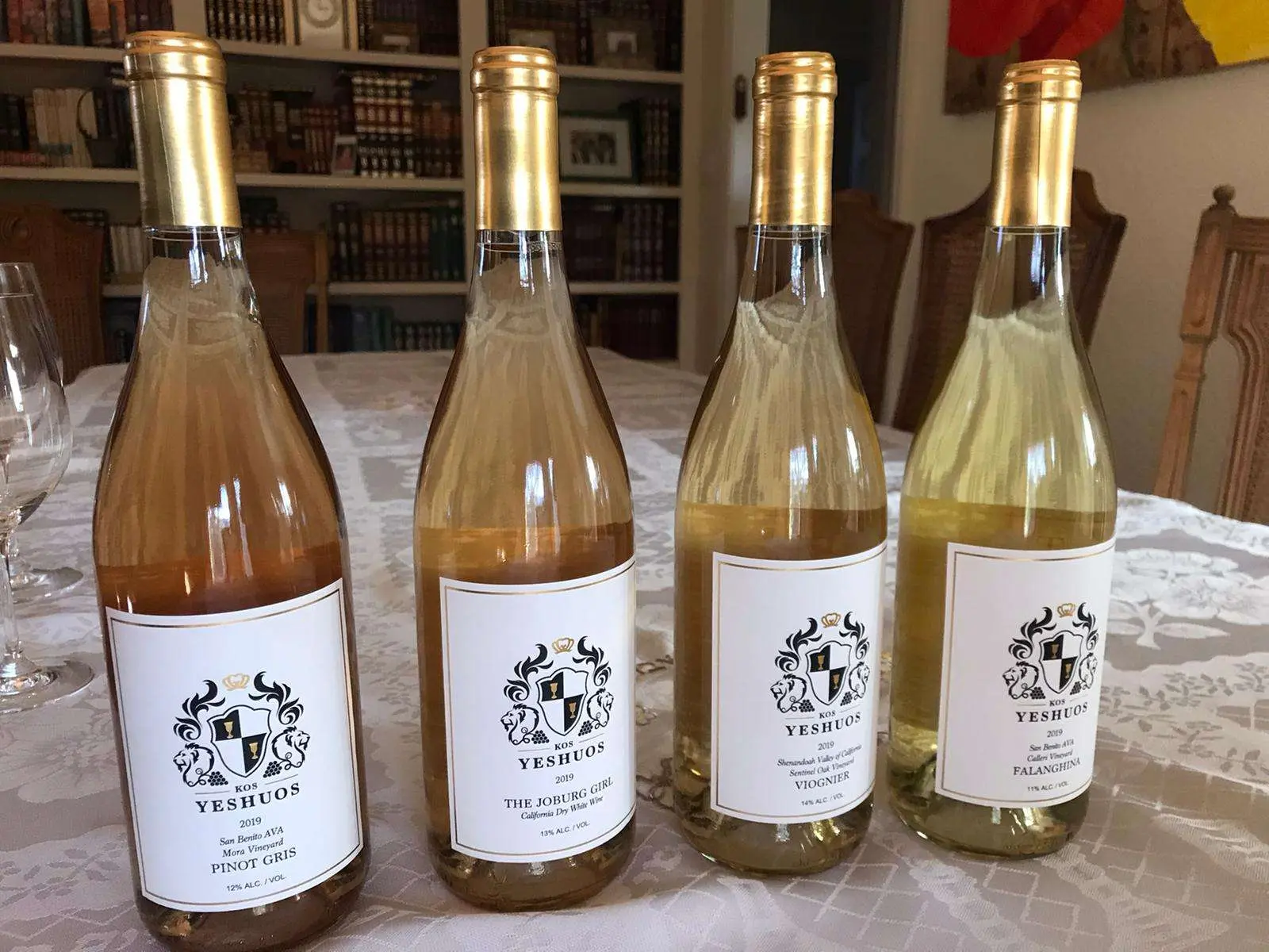 Kos Yeshuos Winery’s new U.S. releases for 2020