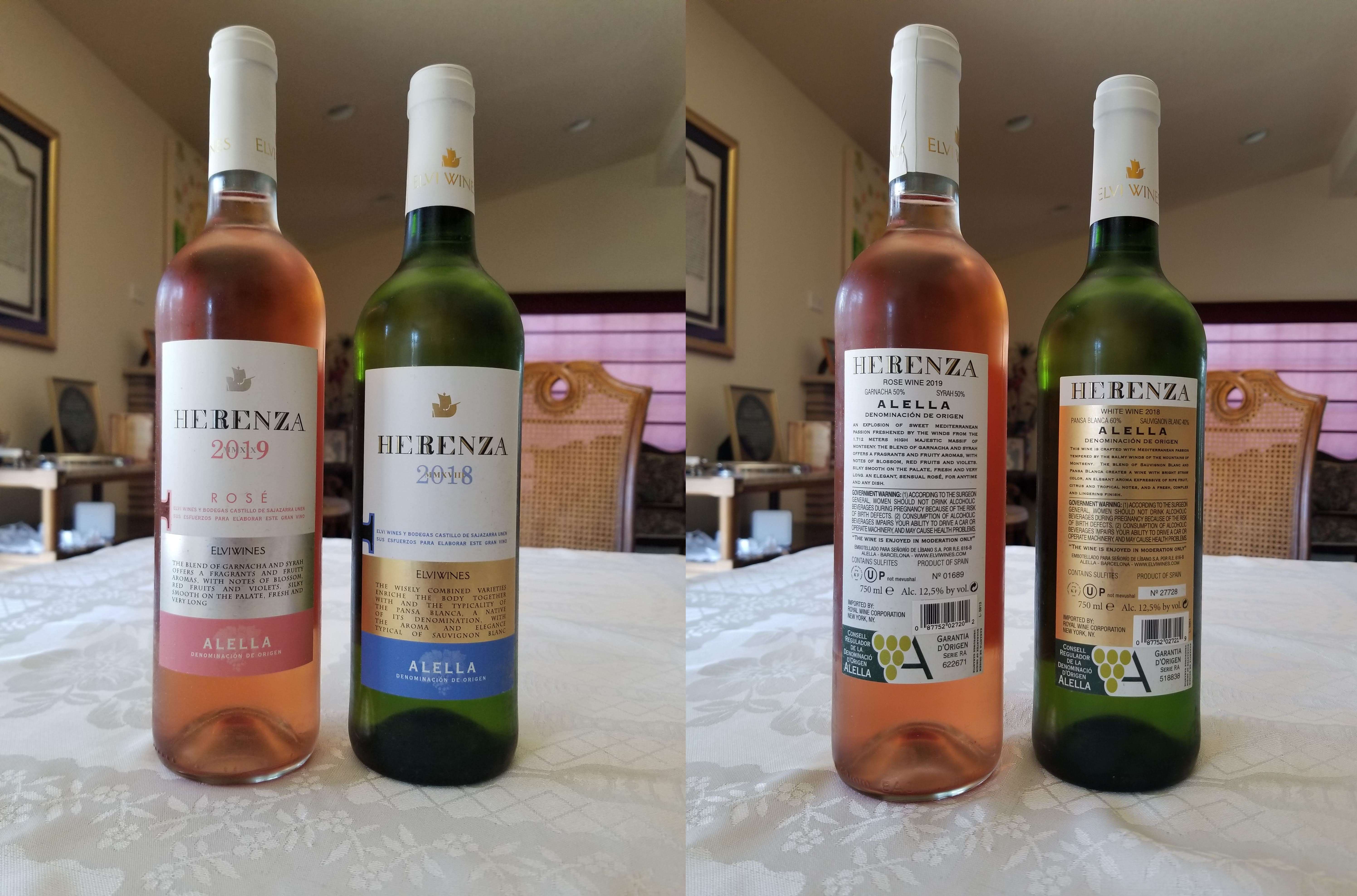 2018 Elvi Wines Invita – OOPS! I mean 2018 Elvi Wines Herenza White – the first white wine QPR WINNER of 2020