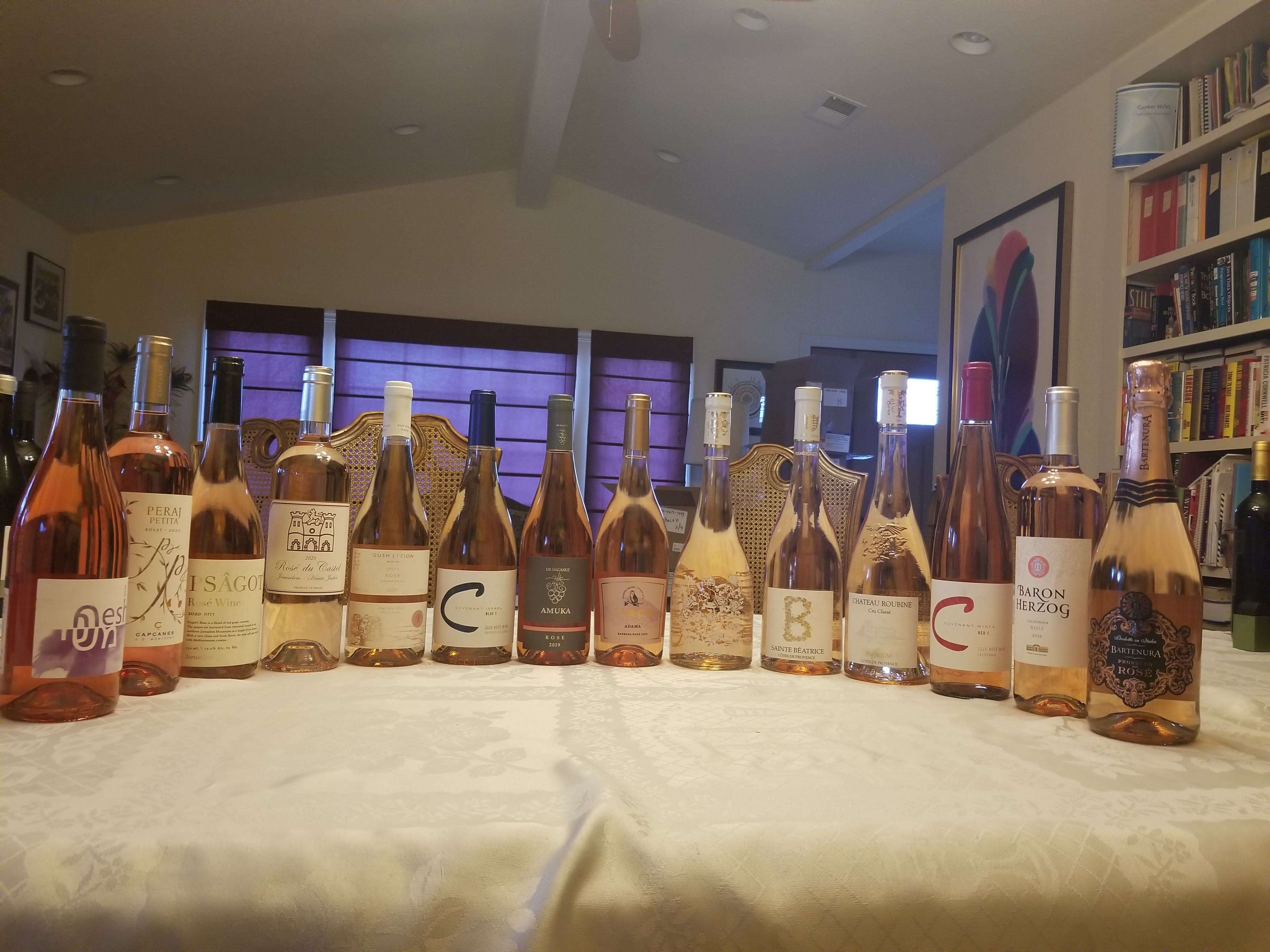The 2021 Kosher rose season is open and once again I am underwhelmed – scene 1