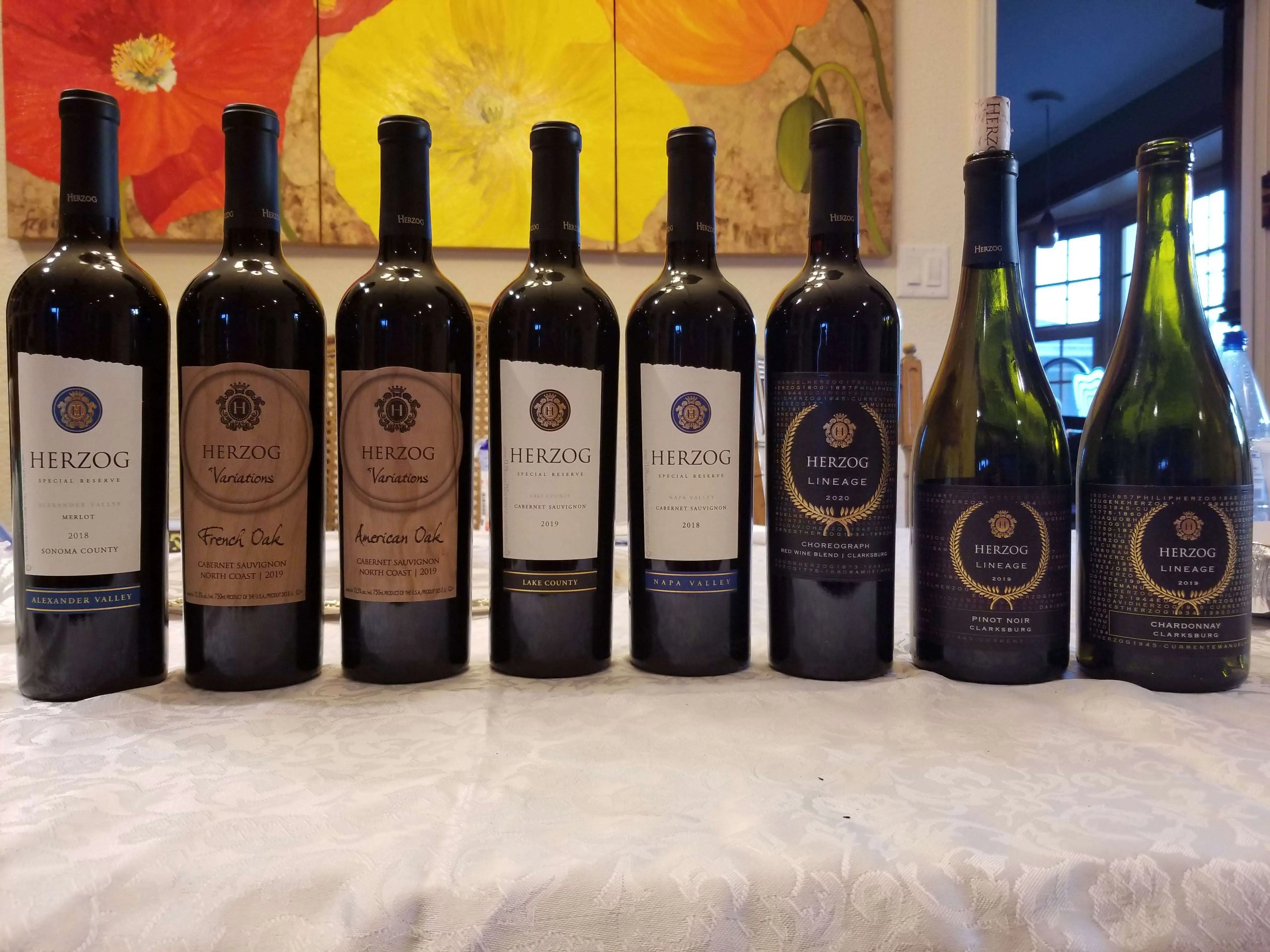 Herzog Wine Cellars continues to impress with red wines from 2018, 2019, and now the 2020 vintages