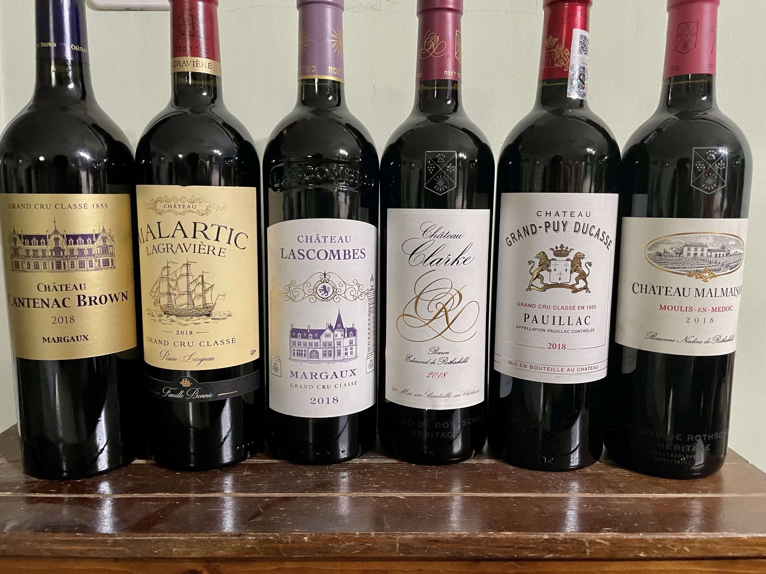 Some of Royal’s 2018 Reds and 2020 Whites and Rosés