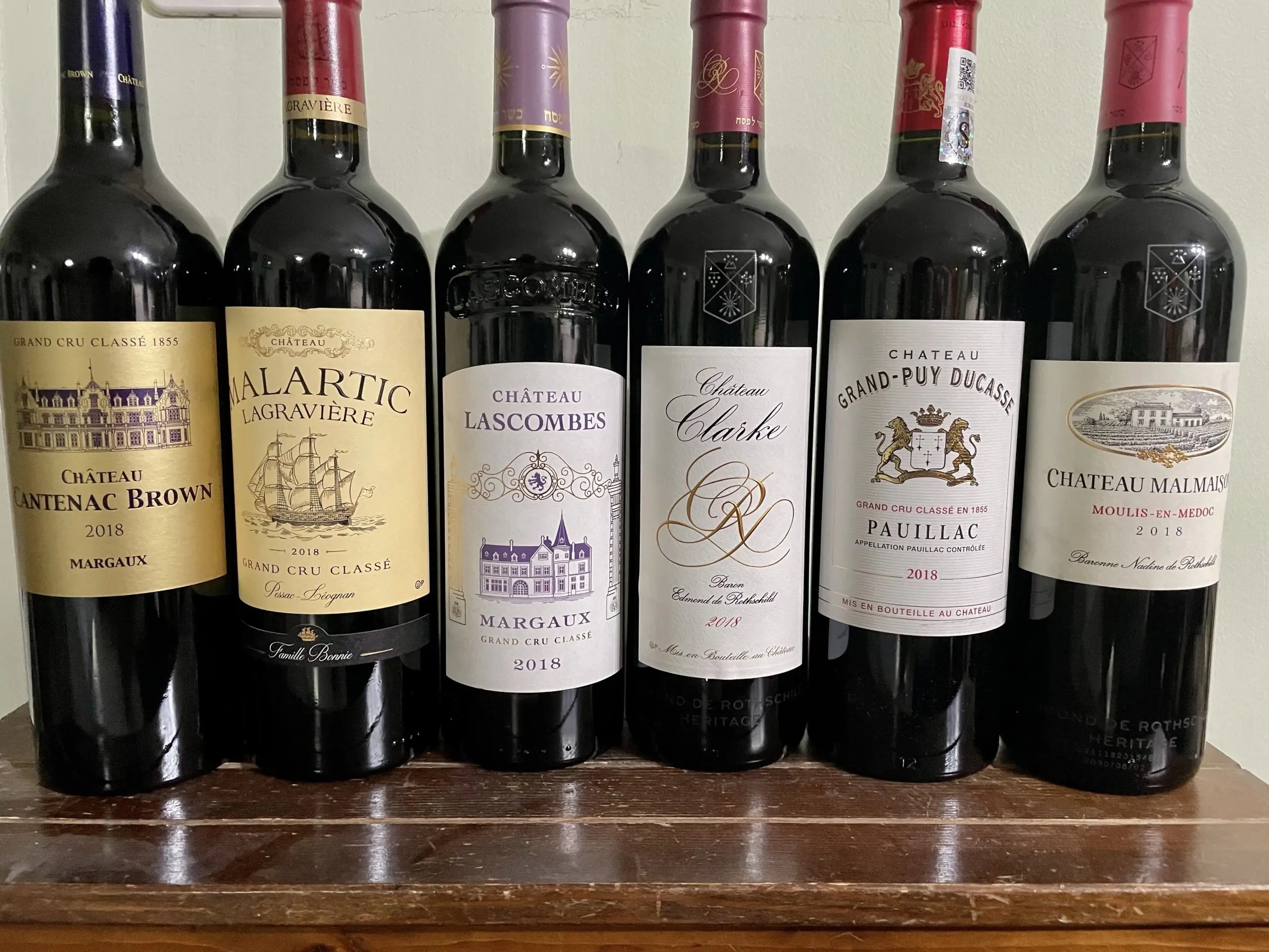 Some of Royal’s 2018 Reds and 2020 Whites and Rosés