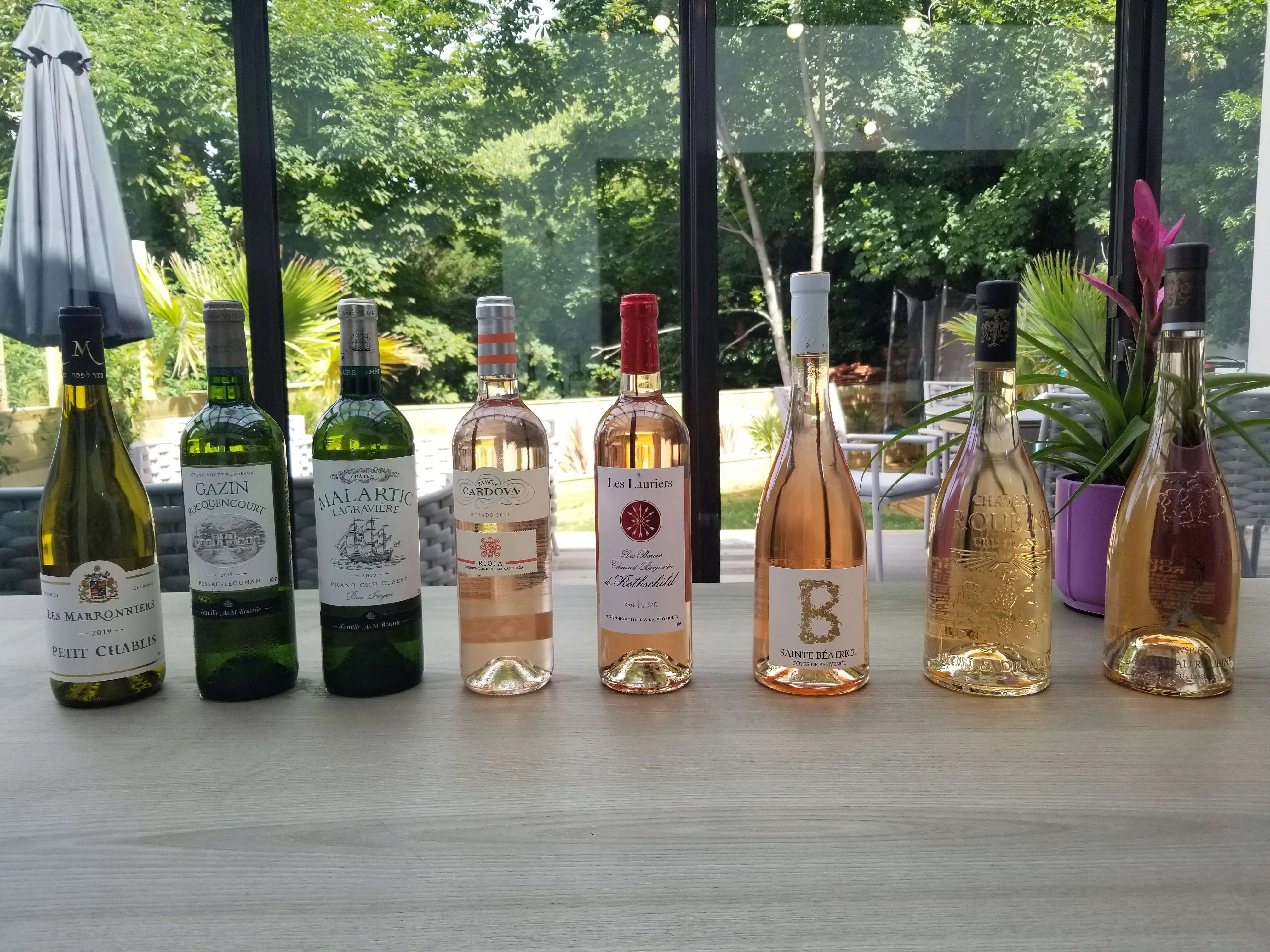 Paris tasting of mostly Royal 2019 and 2020 Whites and Roses, with some Reds as well