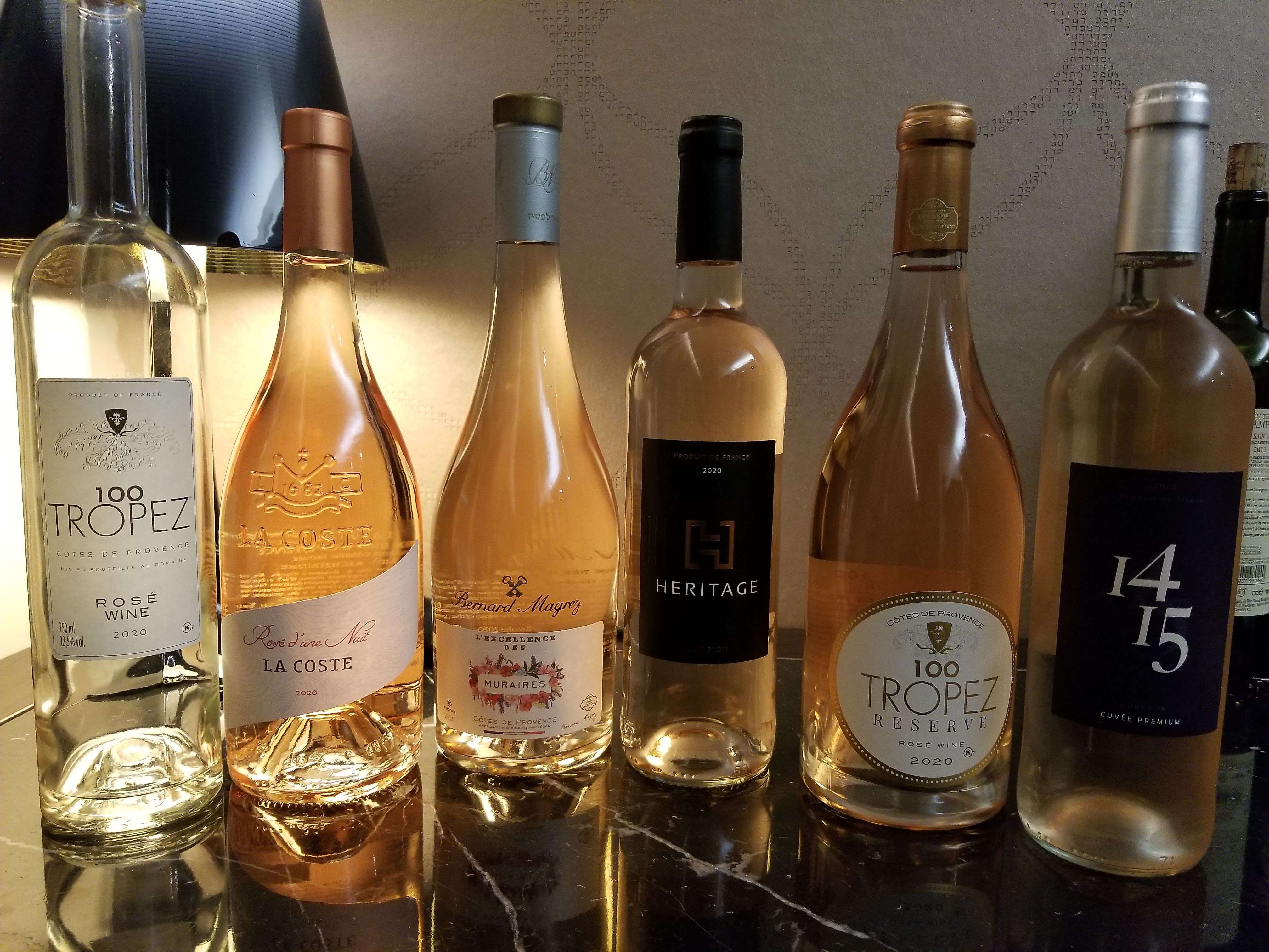 More white and rose wines from my Paris trip
