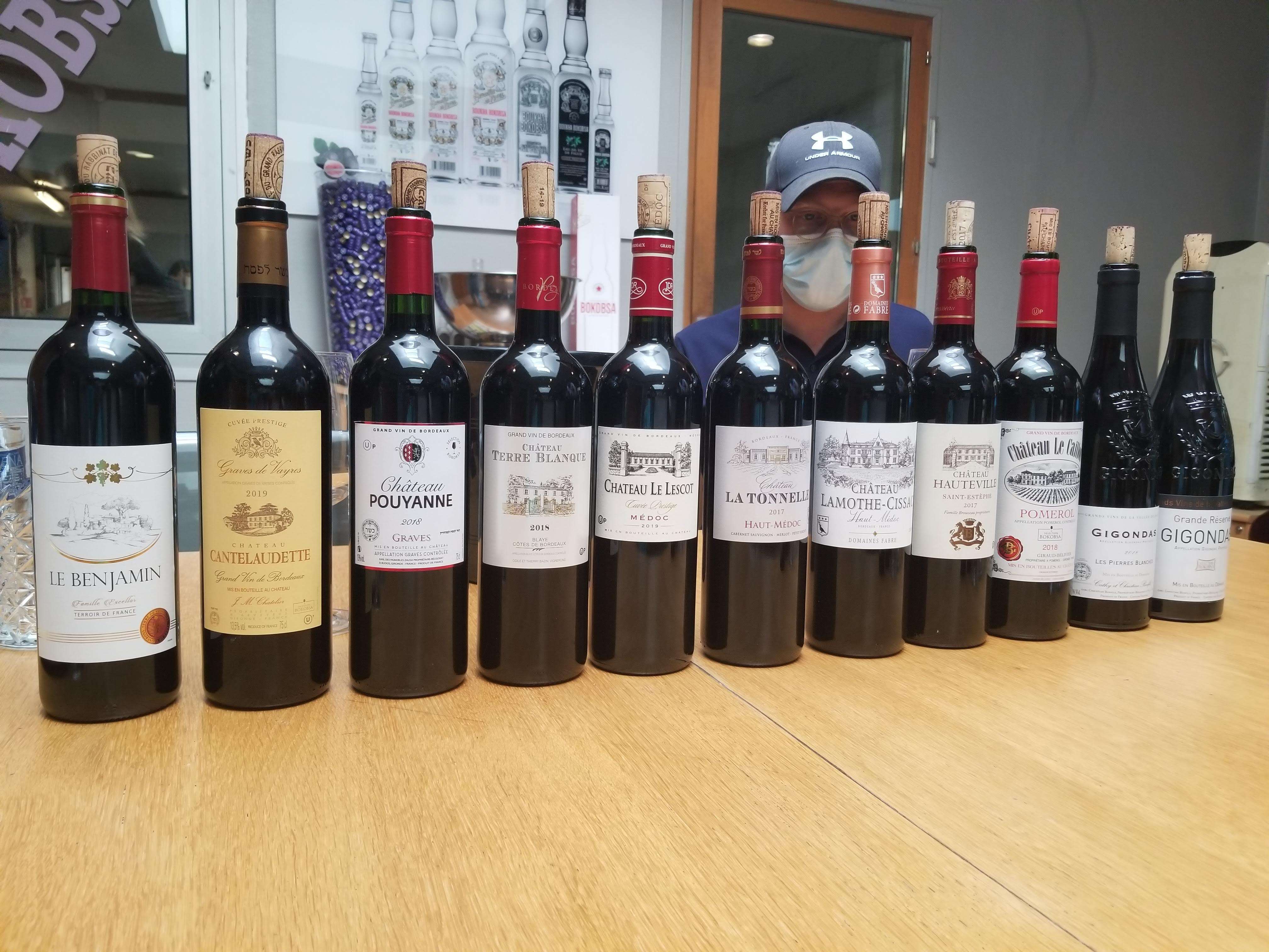 Paris tasting of Bokobsa/Sieva wines