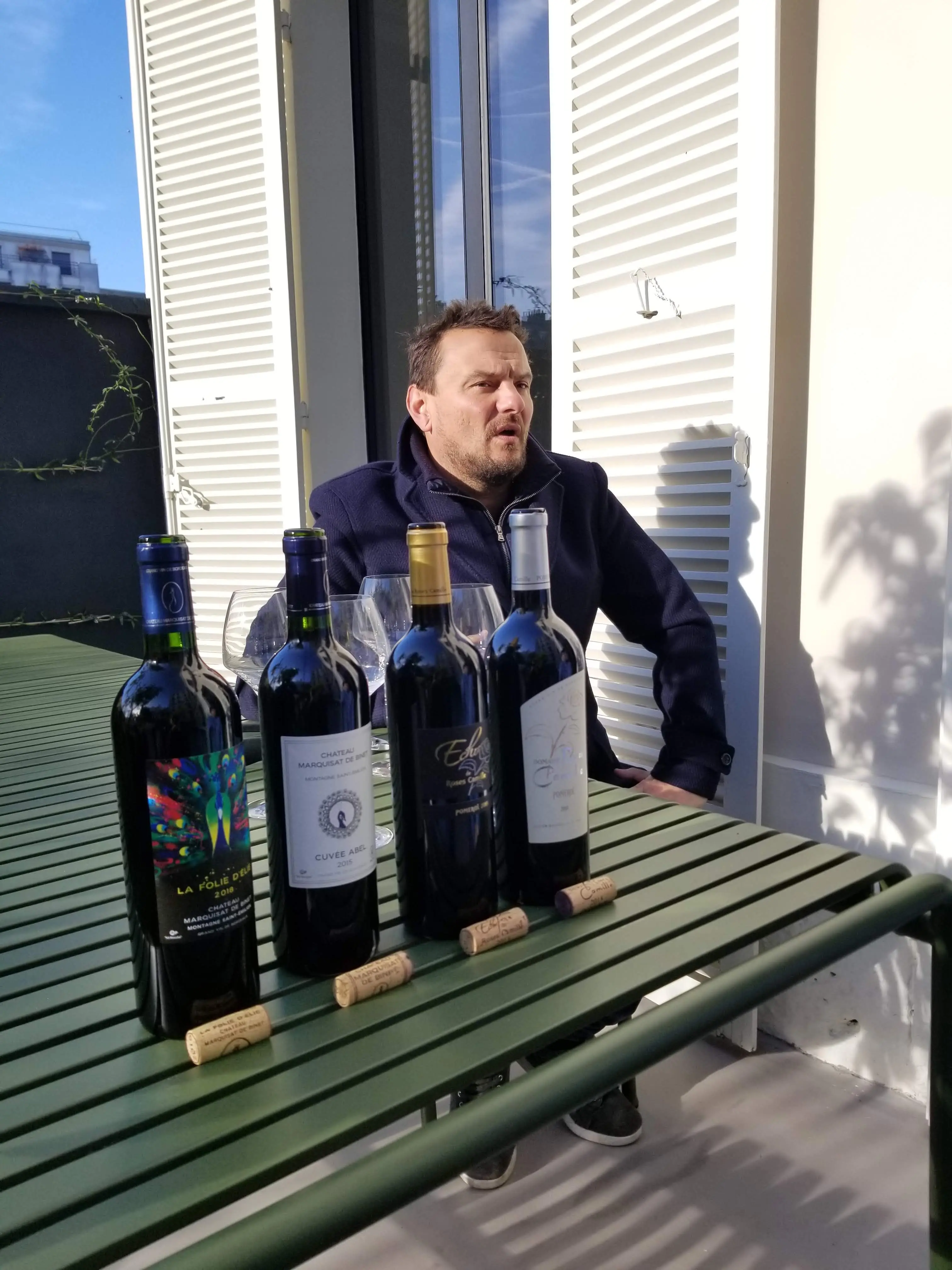 A Domaine Roses Camille (AKA DRC) tasting in Paris with Christophe Bardeau – November 2021