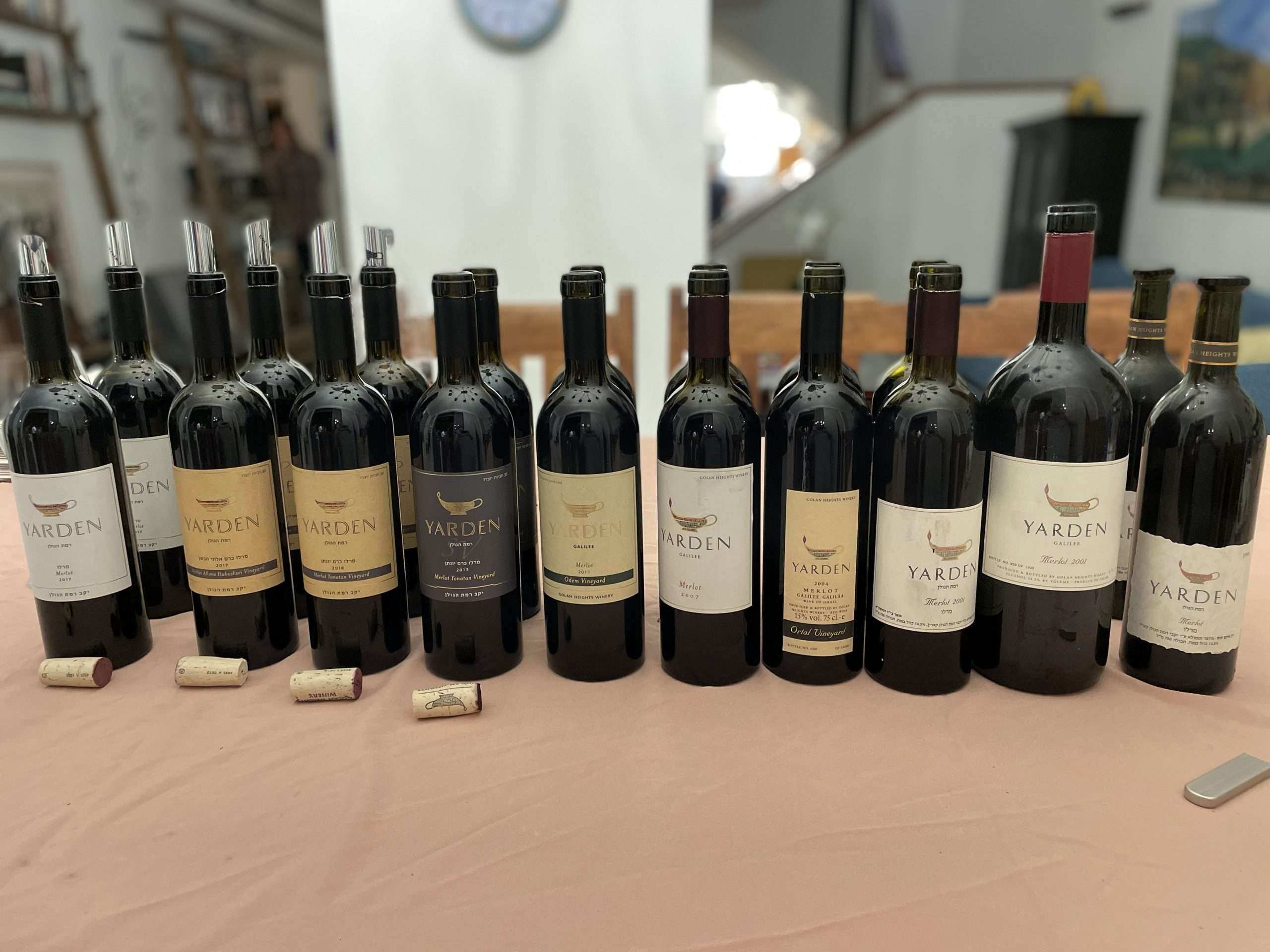 Golan Heights Winery Merlot Through the Years