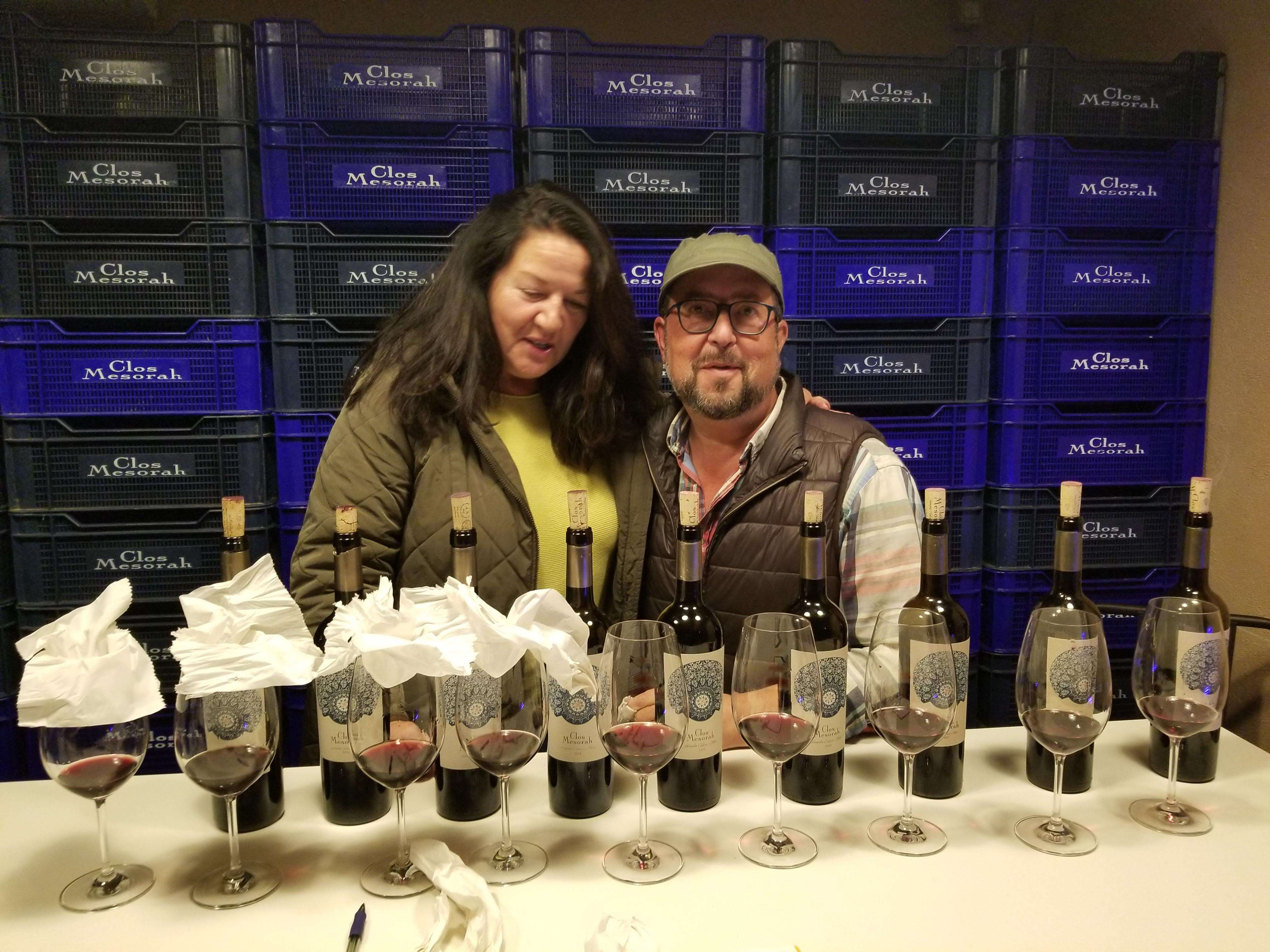 A lovely and expansive vertical tasting at Elvi Wines Clos Mesorah in Montsant – Nov 2021