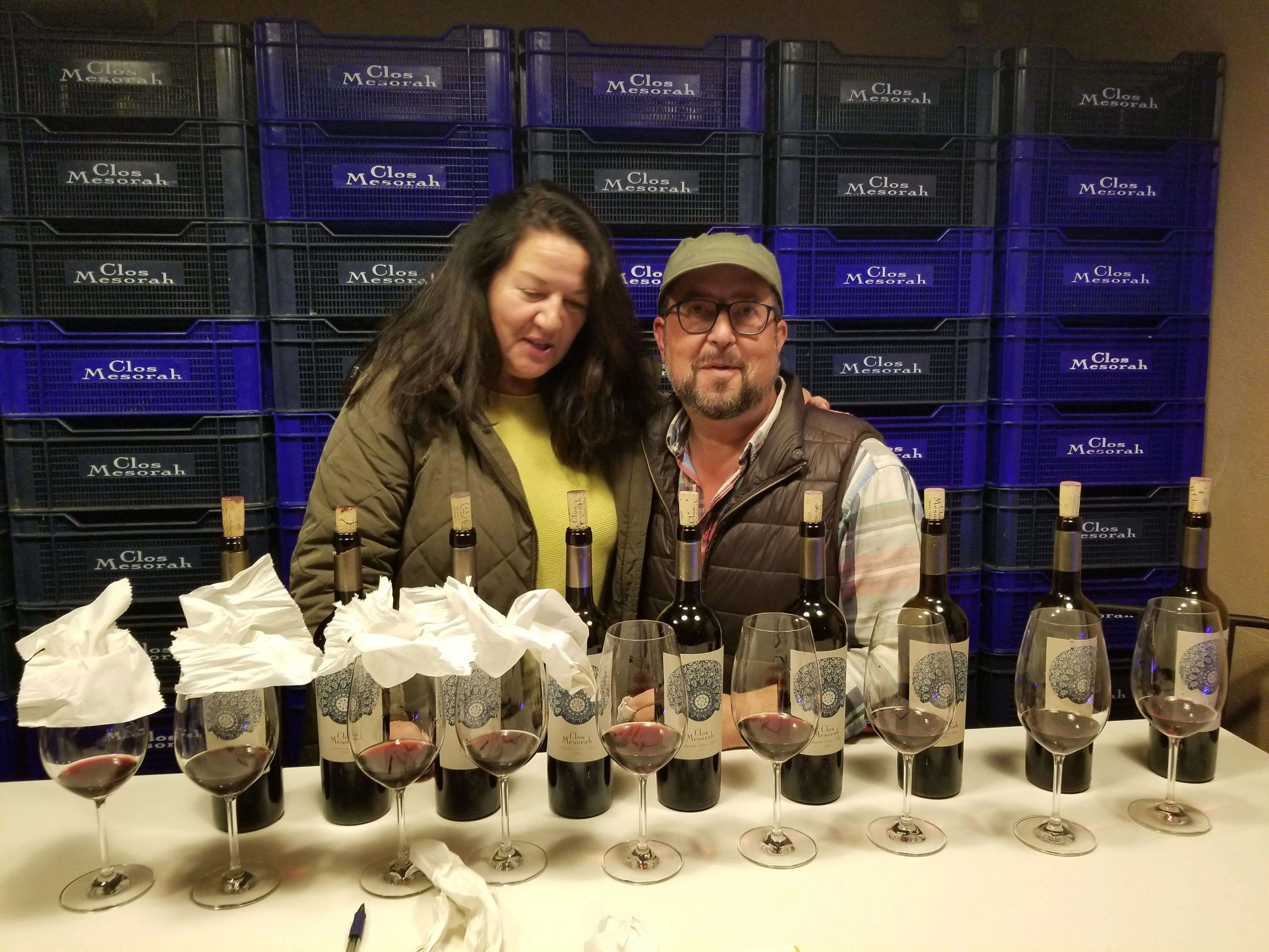 A lovely and expansive vertical tasting at Elvi Wines Clos Mesorah in Montsant – Nov 2021