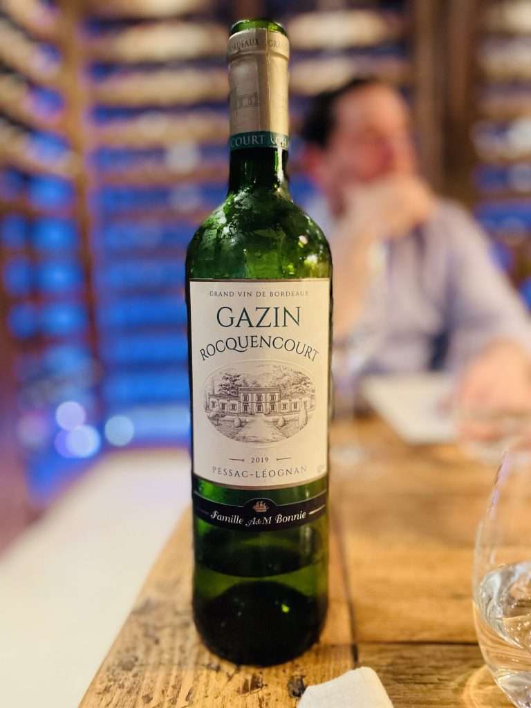 2019 Gazin Roquencourt, Blanc, Pessac-Leognan