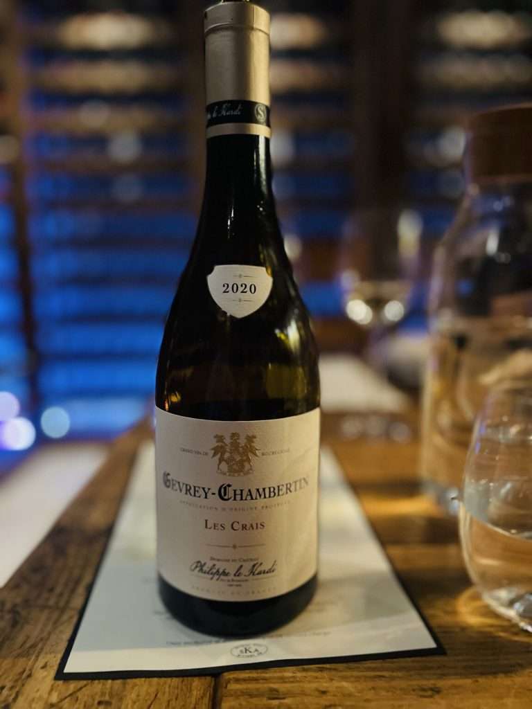 2020 Domaine du Chateau Philippe le Hardi, Gevrey-Chambertin, Les Crais