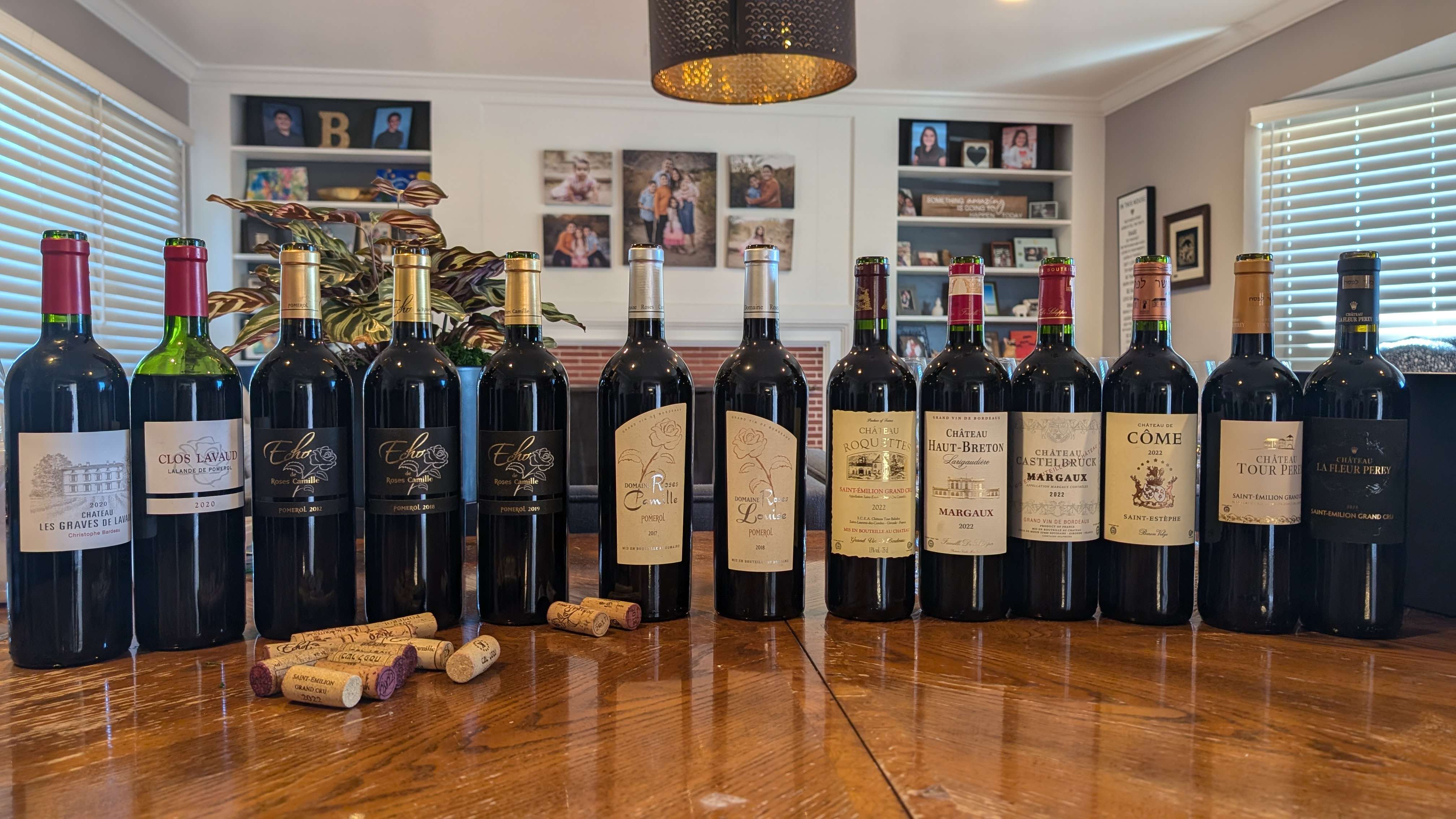 A tasting of Domaine Roses Camille’s latest releases and Taieb wines