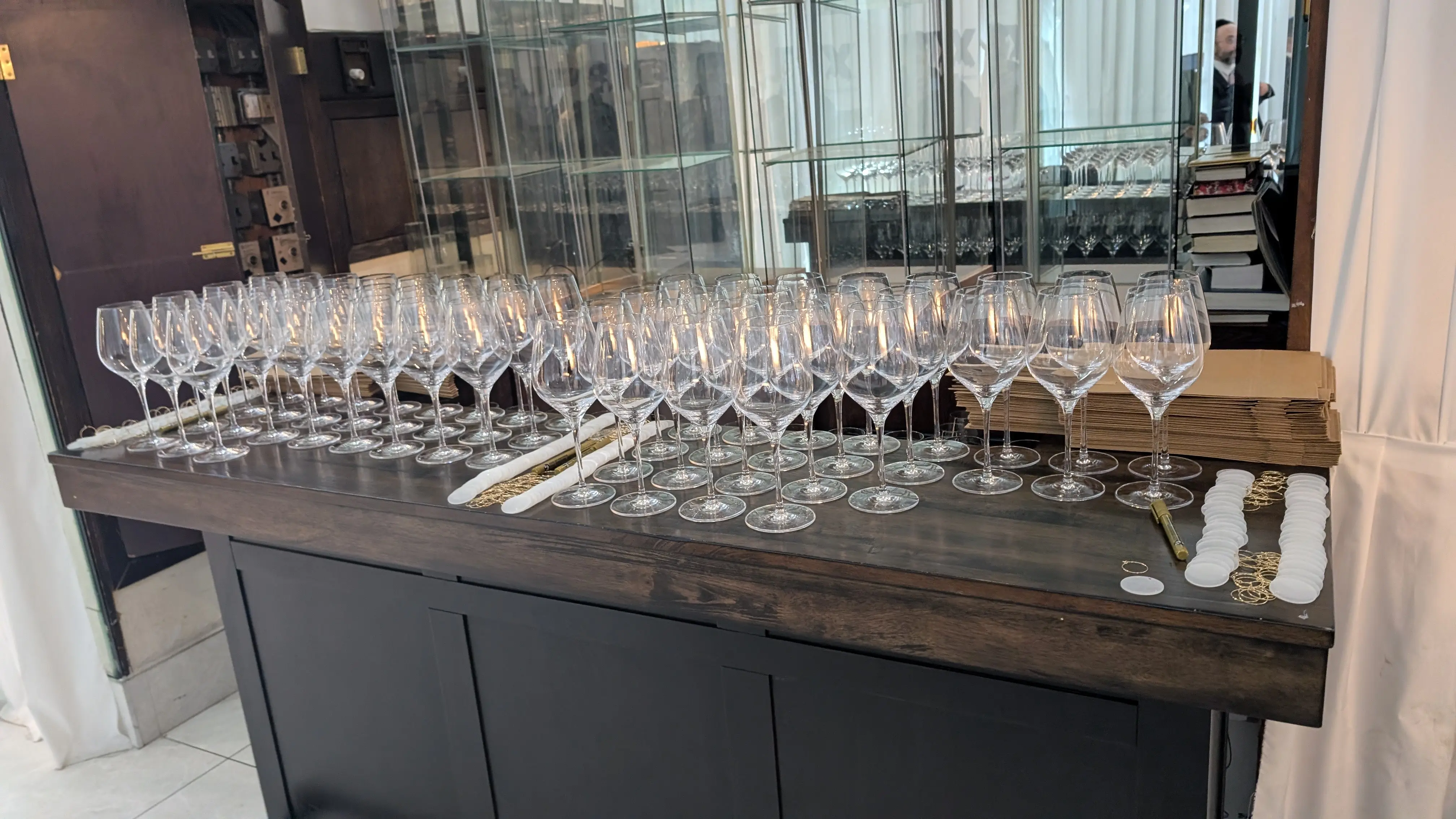 Glasses at the KWWD event