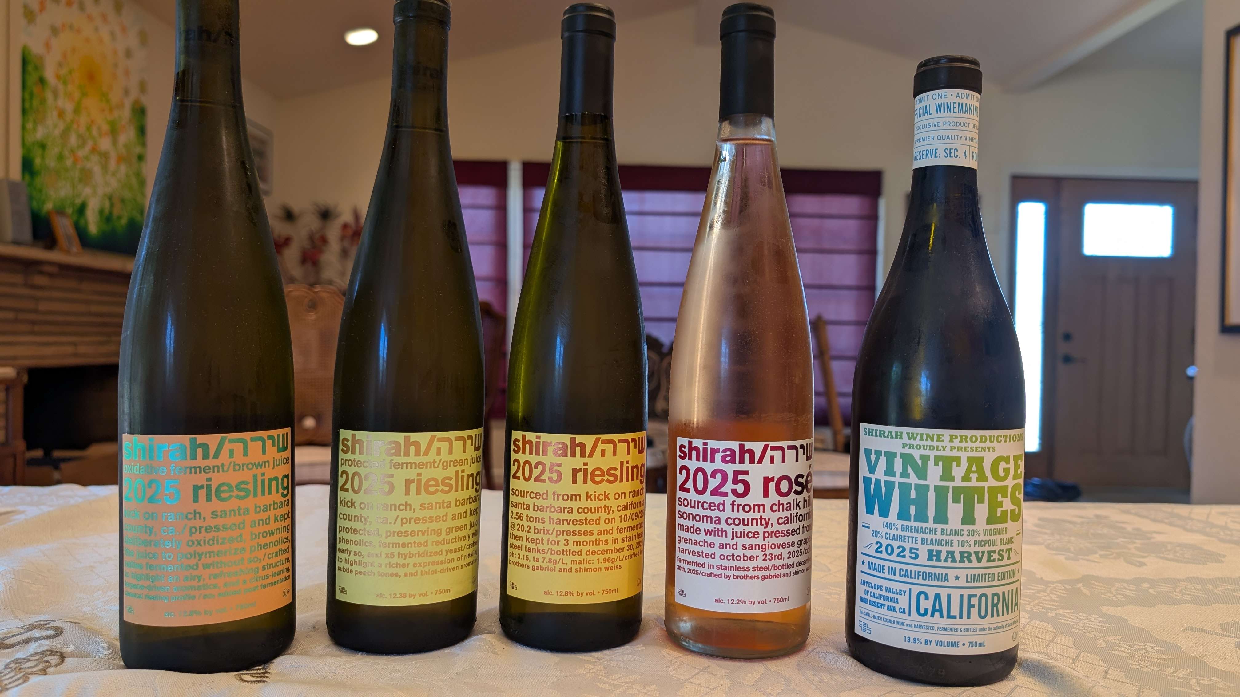 California Dreamin’ about more 2021, 2022, 2023, 2024, and 2025 Vintages